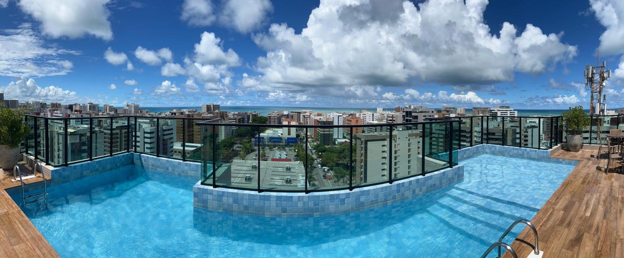 Novissimo, 500M Praia, Garagem, Vista - Luzes Do Arrebol Maceio  Exterior photo