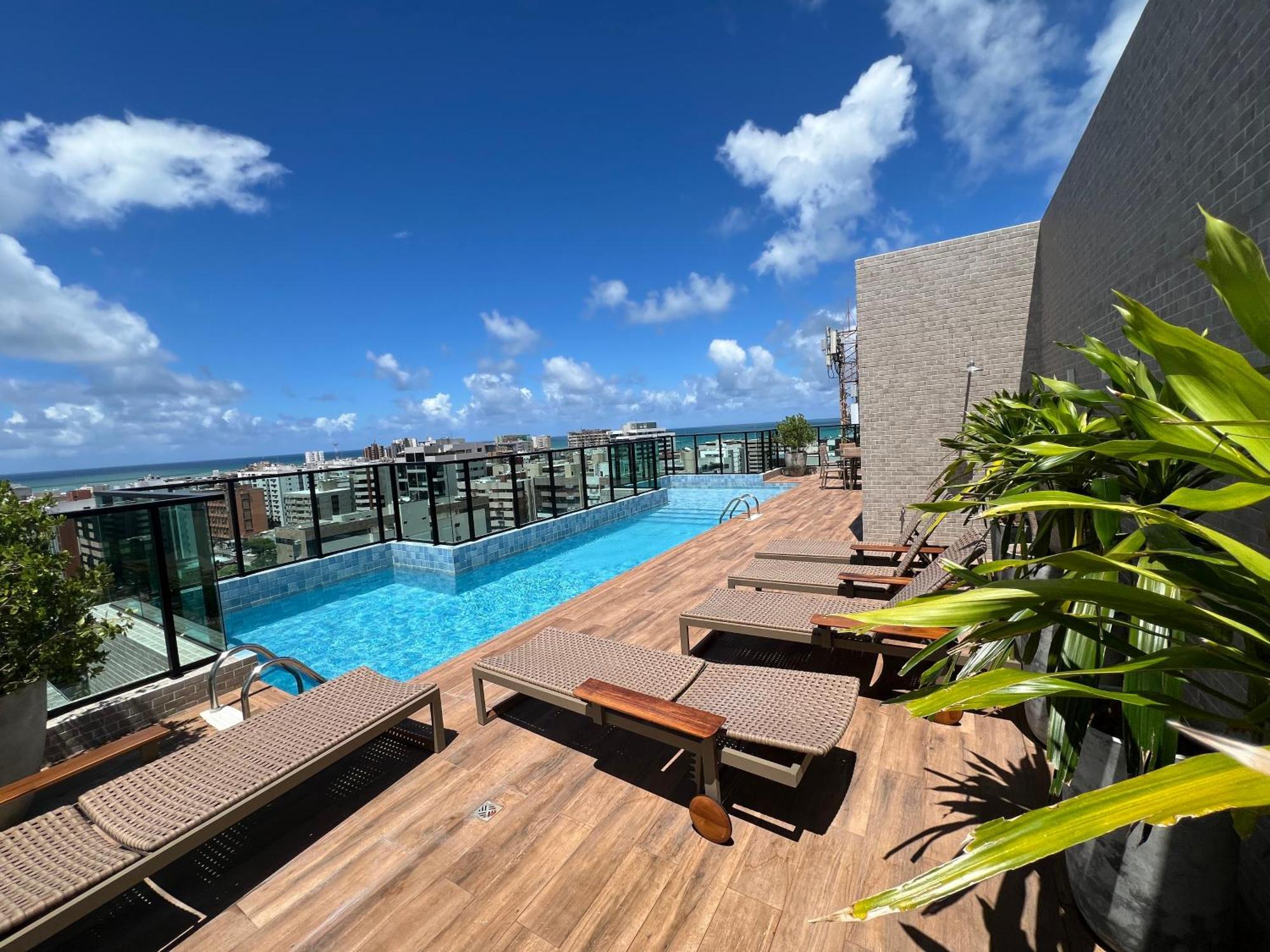 Novissimo, 500M Praia, Garagem, Vista - Luzes Do Arrebol Maceio  Exterior photo