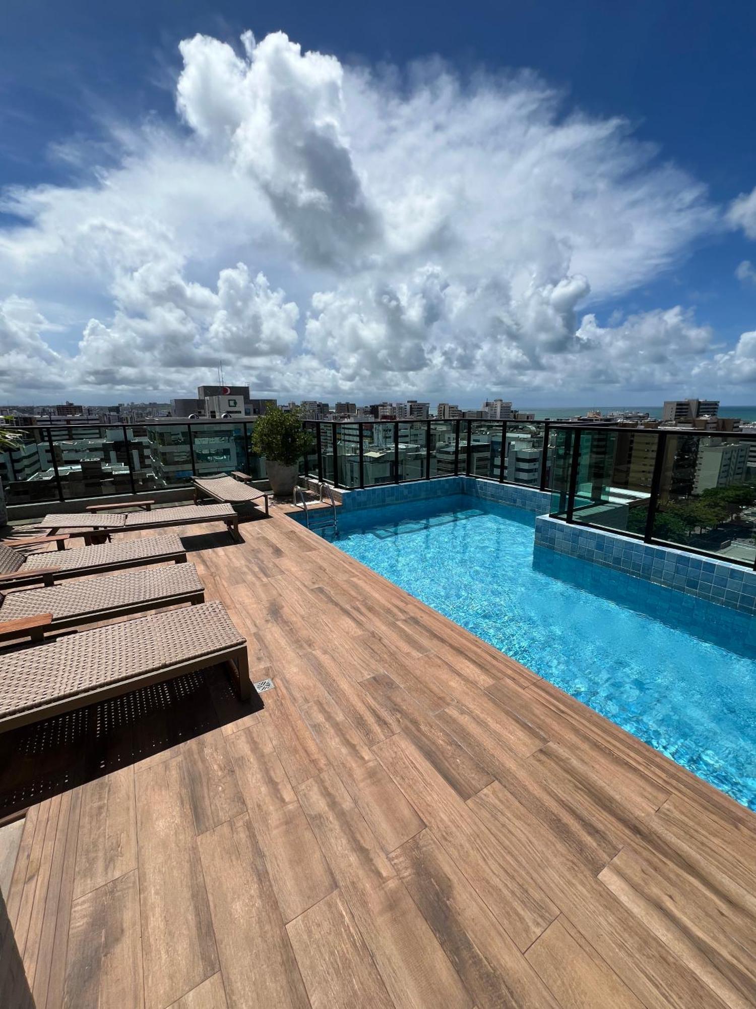 Novissimo, 500M Praia, Garagem, Vista - Luzes Do Arrebol Maceio  Exterior photo
